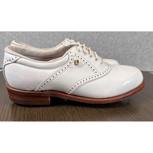 Footjoy Classics-Lites Style 92007 Size US 6.5‎ B Women's Ladies Golf Shoes